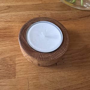 Teelicht Eiche 3,5