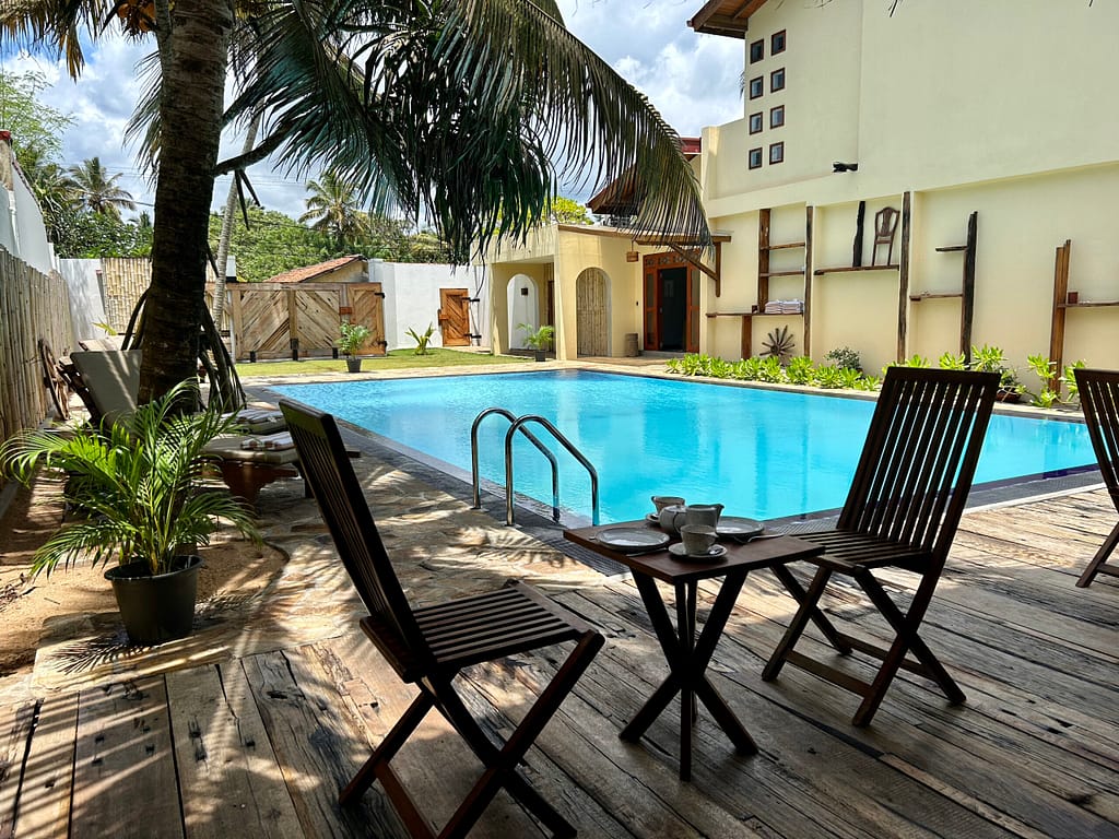 Private Pool Area - Bombay Bicycle Club Private Pool Area