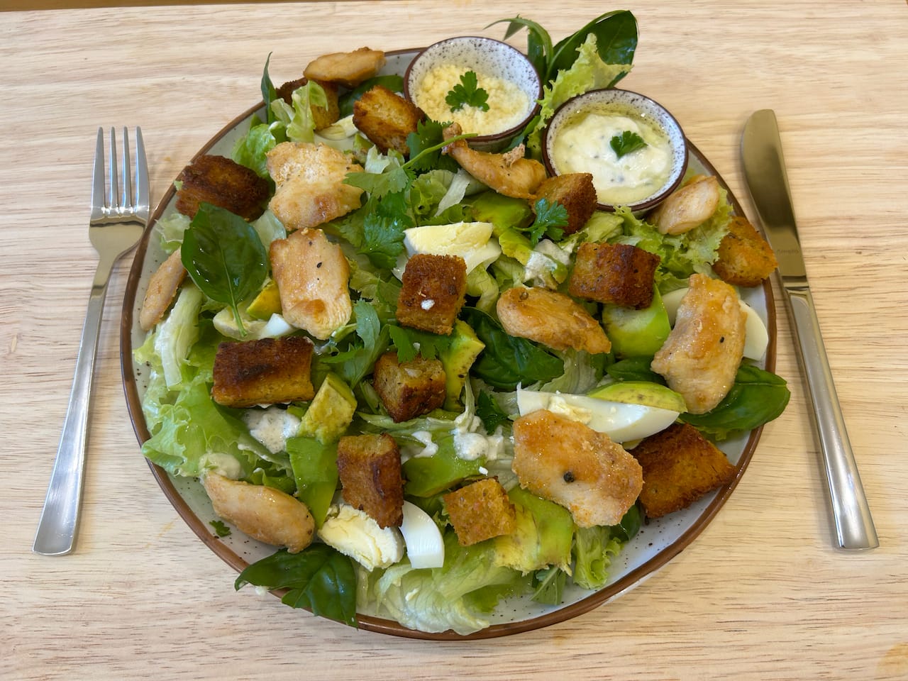 Ceasar Salad Chicken